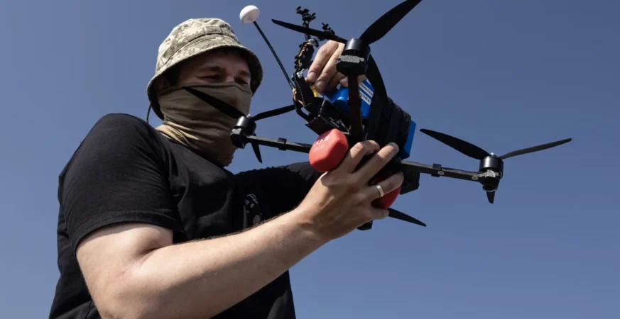 AI drones are influencing the course of the Ukraine war : NPR