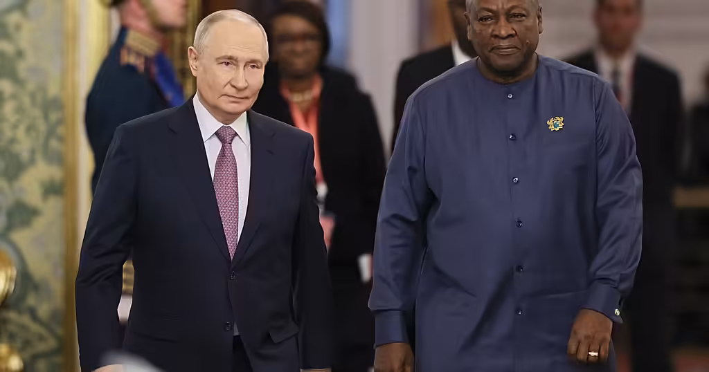 Ghana in talks with Russia for first nuclear power plant