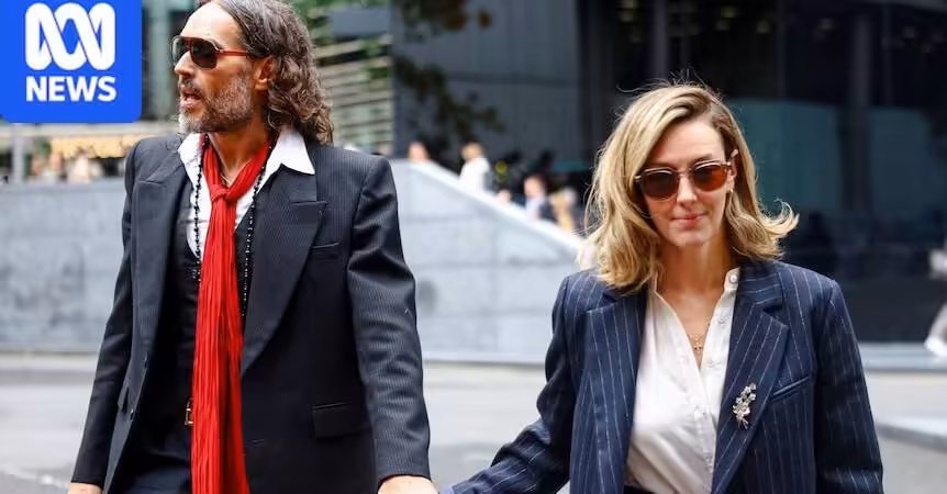 Russell Brand's wife Laura tells sex crimes jury her husband is 'caring'