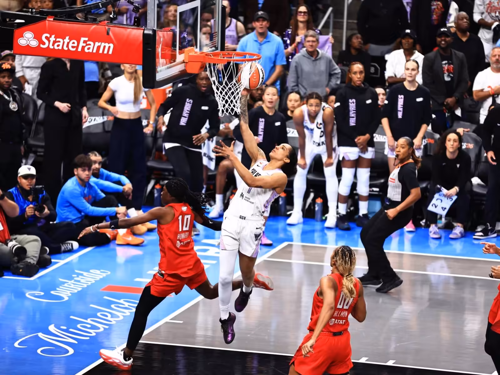 Sharp-shooting Dream beat Valkyries 80-69 to force Game 7 in WNBA Finals | Basketball