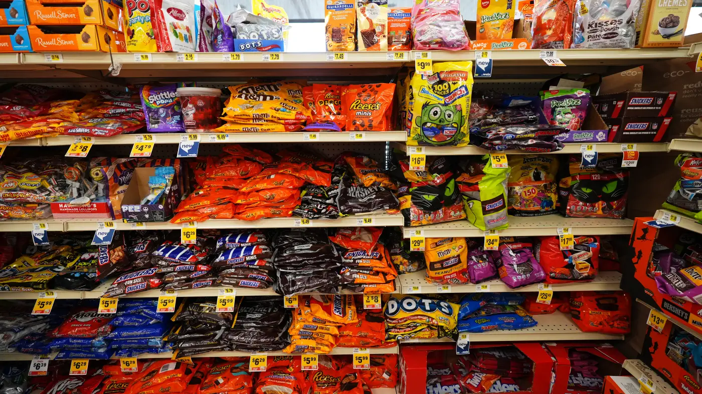 What's behind scary high candy prices this Halloween : NPR